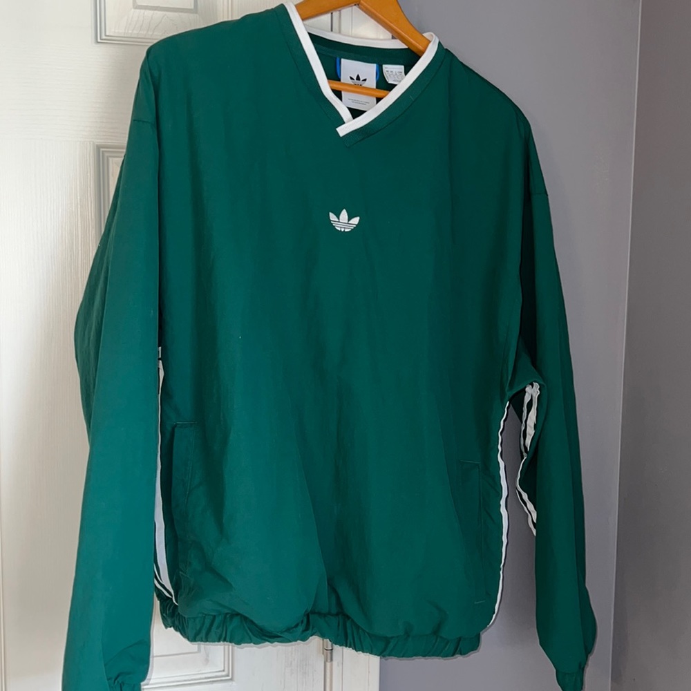 Adidas pullover windbreaker